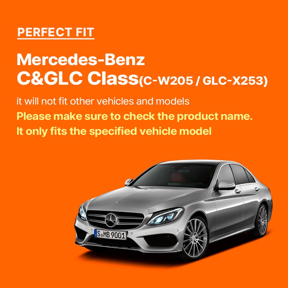 FICS Car Phone Holder for Mercedes-Benz C-Class (W205) & GLC (X253) with 10.25-inch Display - Custom-Fit Mount for Seamless Display Integration