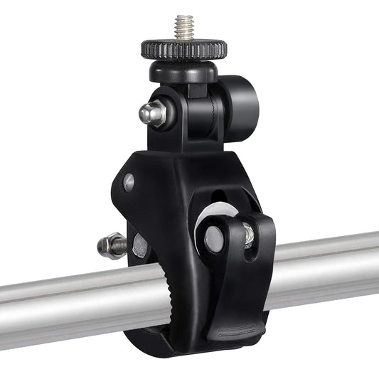 SUPON Camera Super Clamp with 1/4"- 20 Threaded Head Compatible for LCD Monitor,DSLR Cameras,DV,Flash Light,Studio Backdrop,Bike, Microphone Stands