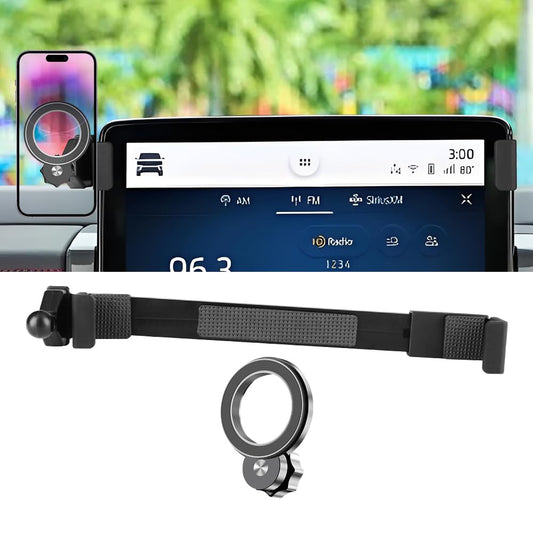 JIEZMO Car Magnetic Phone Mount for Ford Expedition 2022 2023 2024 [Only for 15.5-inch Touchscreen] Auto Accessories Best Cellphone Holder Mobile