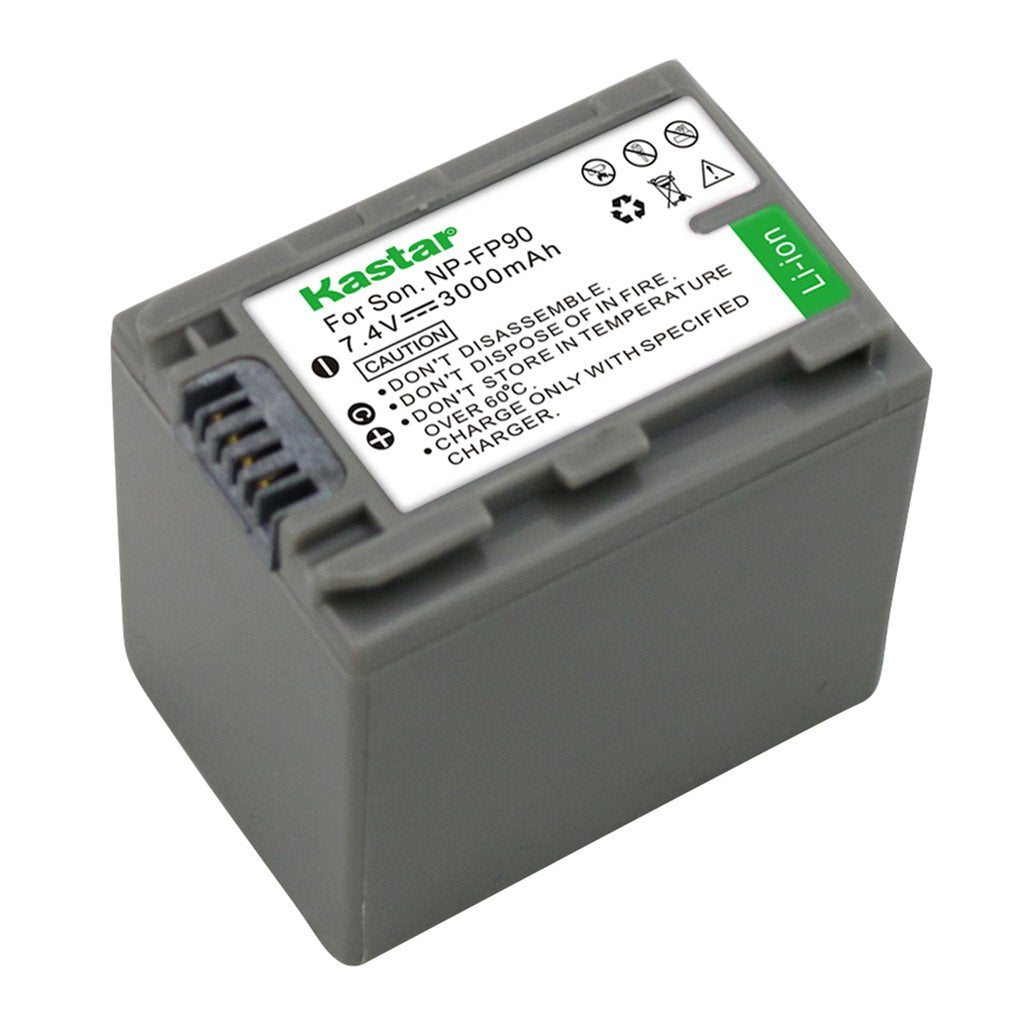 Kastar Battery (1-Pack) for Sony NP-FP90, NP-FP91 and Sony DCR-30, DVD92, DVD103, DVD105, DVD202, DVD203, DVD205, DVD304, DVD305, DVD403, DVD404