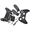 Deal4GO Full Housing Shell Kit w/LB RB Bumper Grips Cover Buttons Thumbsticks Replacement for Xbox One Elite Controller 1 GEN