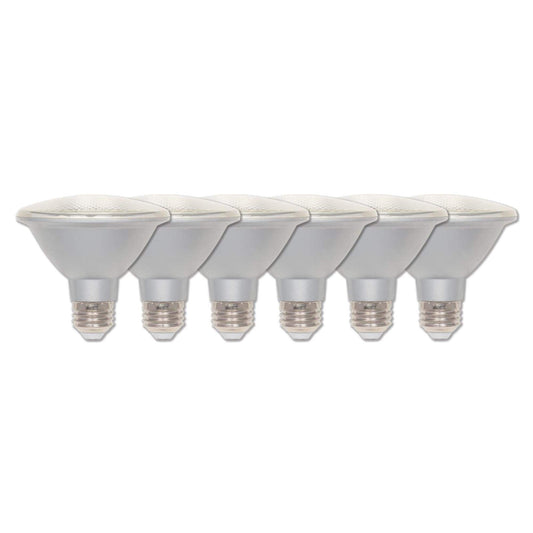 Westinghouse Lighting 5180020 10-Watt (75-Watt Equivalent) PAR30 Short Neck Flood Dimmable Bright White Indoor/Outdoor LED, Medium Base, 6-Pack