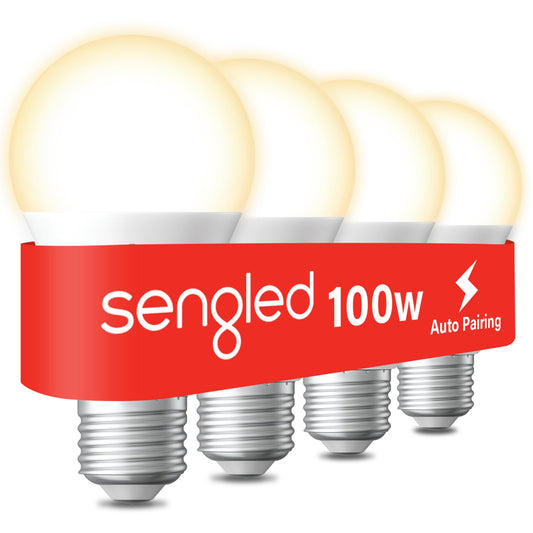 Sengled Alexa Light Bulbs 100W Equivalent, Smart Light Bulbs 1500 LM Bluetooth Mesh, Smart Bulbs That Work with Alexa Only, High Brightness, Soft