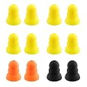 NANLANFAN Replacement Triple Flange Ear Tips for Elgin Discord Gen 3 / Discord Gen 2 / Rumble/Rumble Wired, 6 Pairs