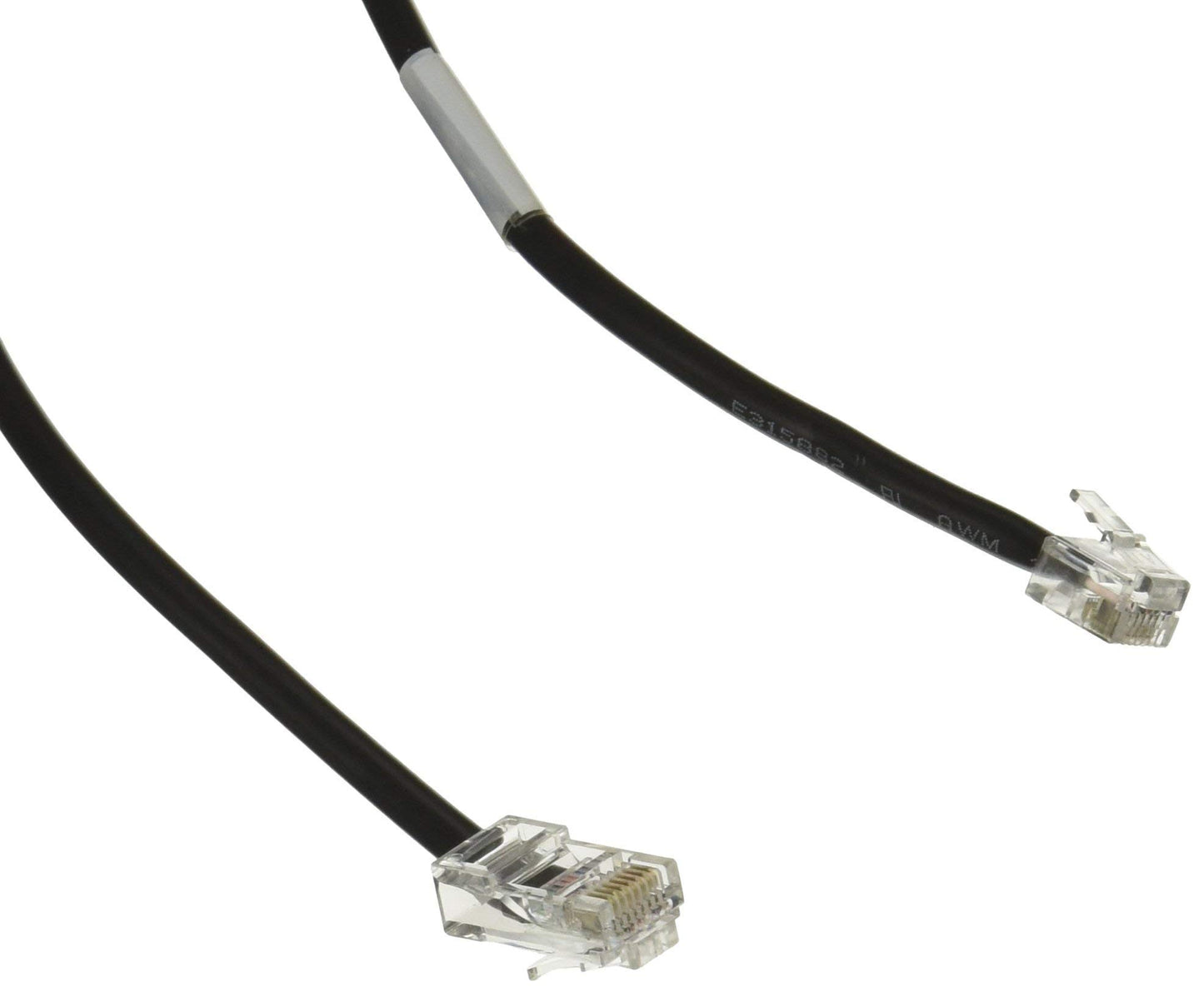 APG Printer Interface Cable | CD-102A | Cable for Cash Drawer to Printer Connection | 1 x RJ-12 Male - 1 x RJ-45 Male | Connects to EPSON and Star
