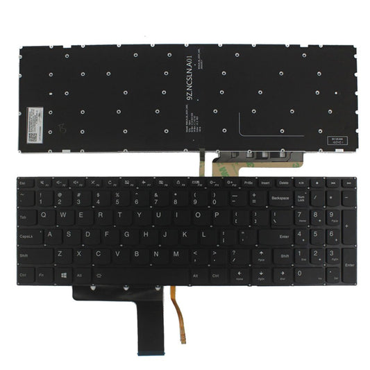 New Laptop Replacement Keyboard Fit Lenovo IdeaPad 310-15ABR 310-15IAP 310-15ISK 310-15IKB US Layout with Backlight
