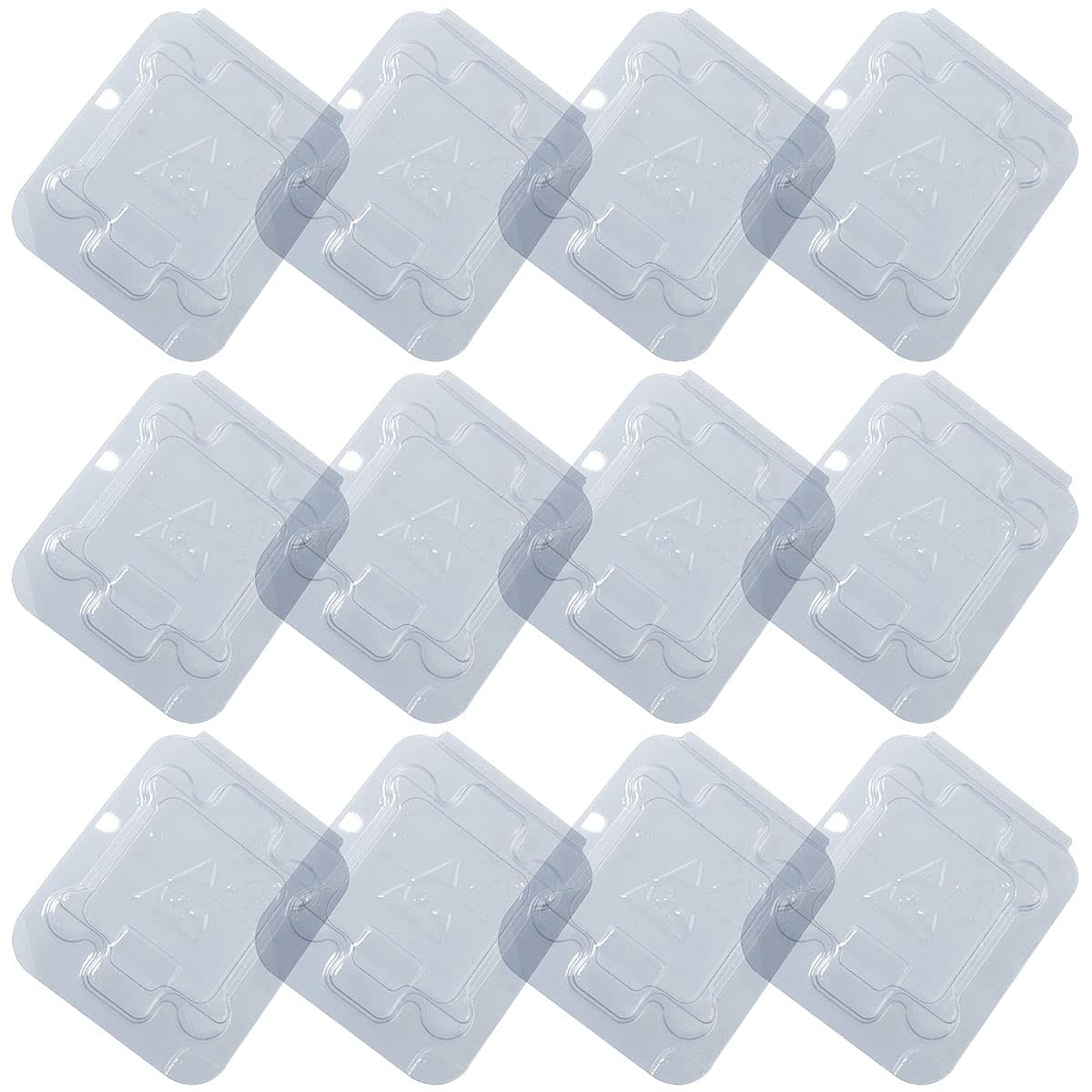 ToToT 14pcs Universal CPU Protection Box 5.5x6.5cm Computer CPU Case Tray Flip Top Container LGA1150 / 1151/1155/1156 i3 i5 i7 CPU Intel Protector