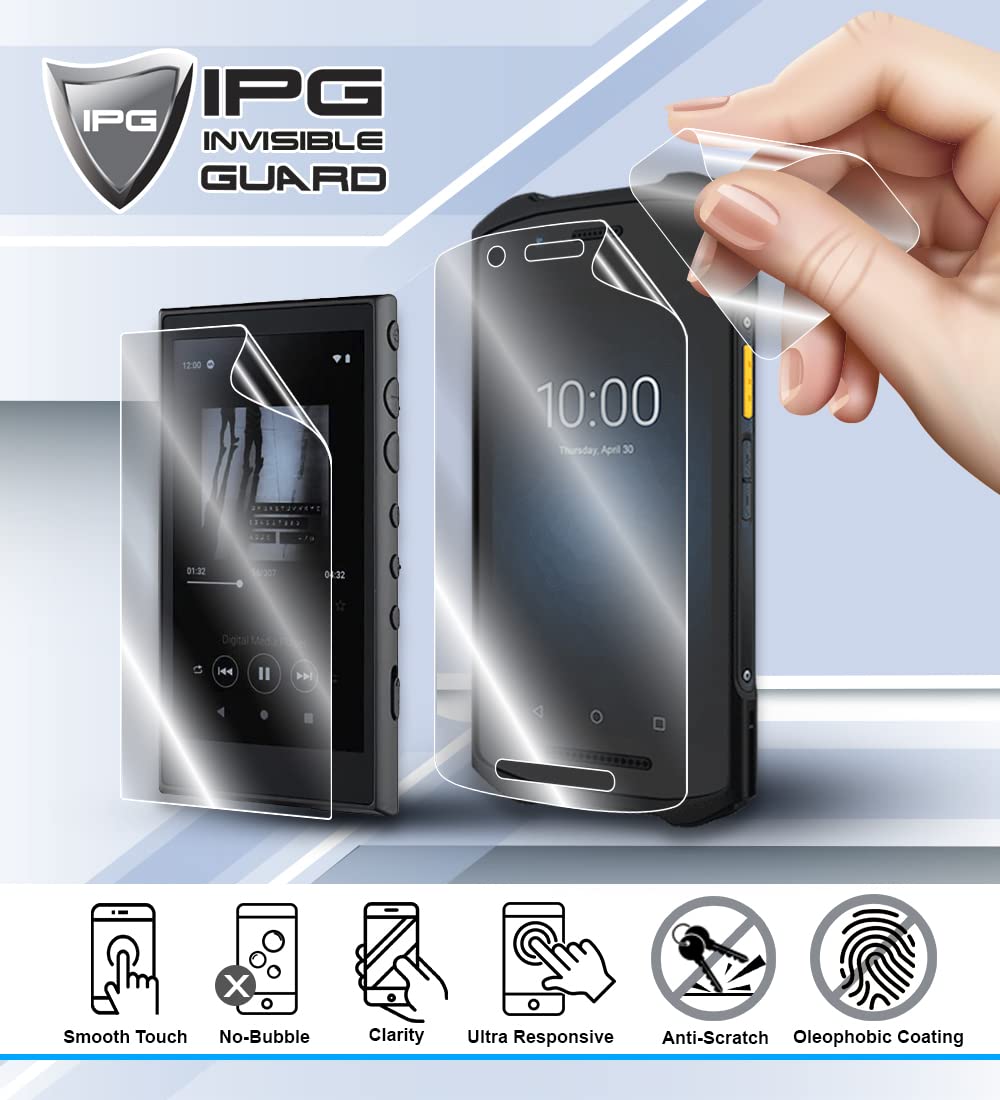 IPG For Topaz signature pads 750 series T-LBK750,TM-LBK750 (3 Units) Screen Protector Hydrogel Invisible Ultra HD Clear Film Anti Scratch Skin