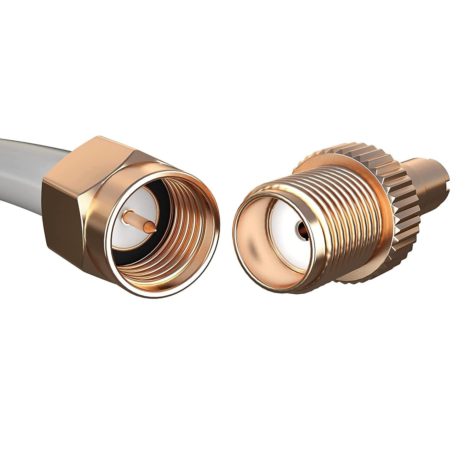 Yagi Directional Antenna 3G/4G/LTE 9dBi 806MHz-960MHz and 1.7-2.5GHz 2FT Cable w/ 2FT SMA Male Cable to TS-9 Adapter - Cell Phone Signal Log Periodic