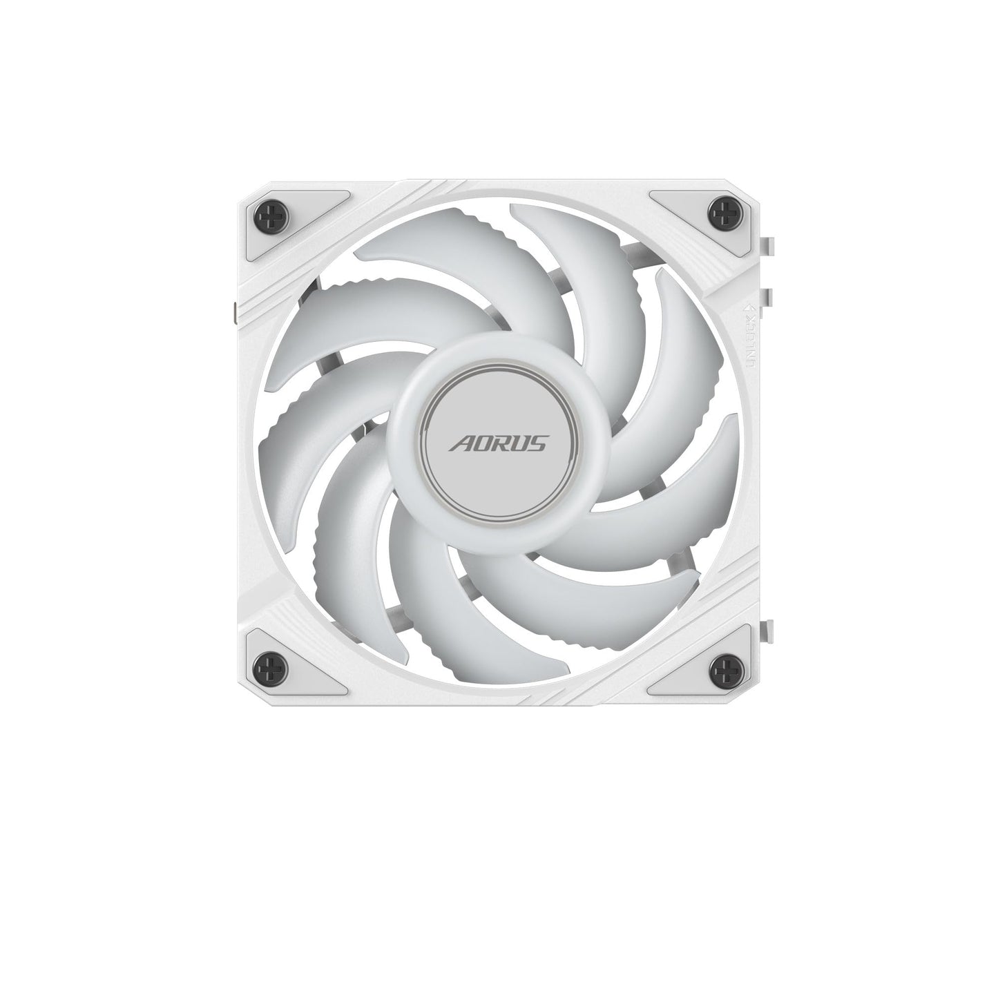AORUS EZ Chain Fan 120 ICE, 120mm Hydro Dynamic Bearing ARGB Computer Case Fan
