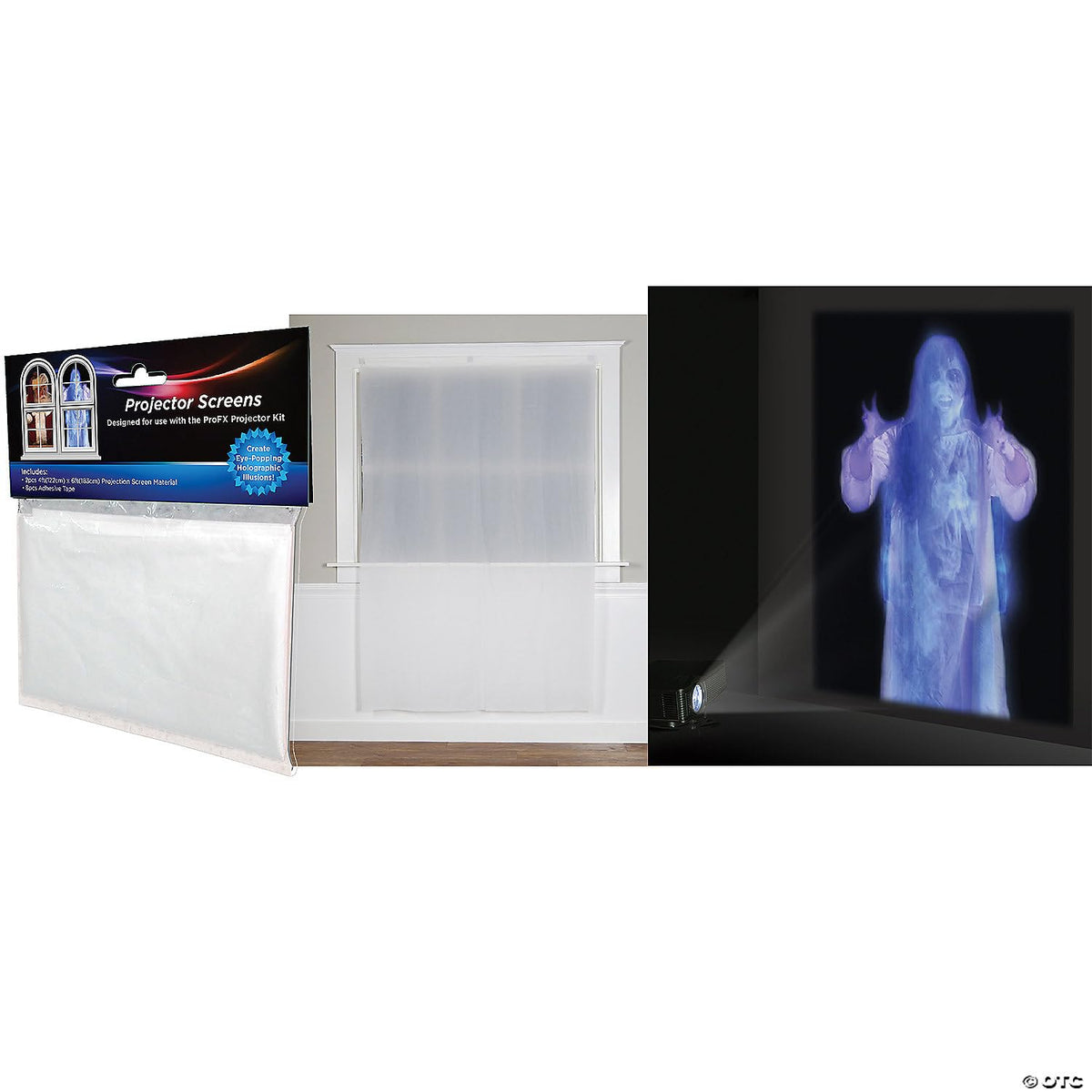 Morris Costumes Profx Projector Screen 2 4X6Ft
