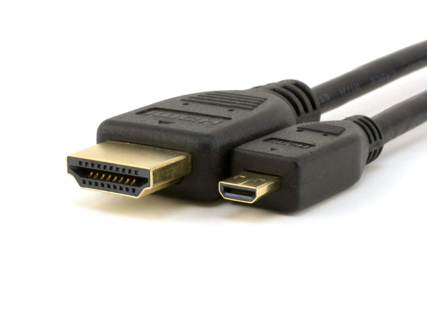 BRENDAZ - Micro HDMI to HDMI Cable, HDMI HDTV with Ethernet Compatible with ASUS Chromebook C201, Flip C100PA Laptop and MeMo Pad FHD 10 ME302C, Smart