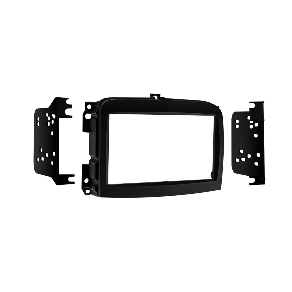 Metra 95-6521B Double DIN Dash Kit for 2014- Fiat 500L (Black)