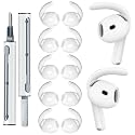 5 Pairs Ear Tips for AirPods 4, Silicone Earbuds Cover Compatible with Apple AirPods 4th Generation[Not Fit in The Charging Case], Anti-Slip Eartips