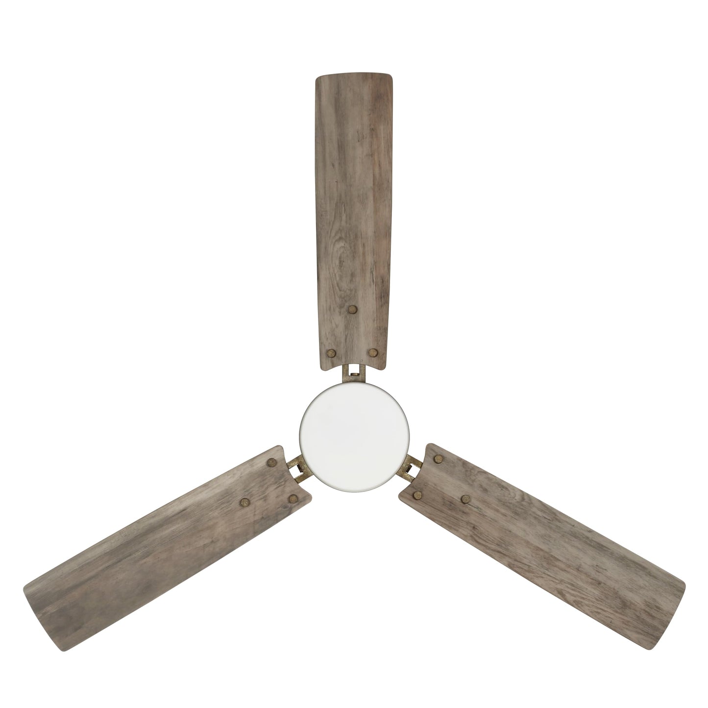 Kathy Ireland Home [CF205LGES] Highpointe LED Ceiling Fan with Remote Control | Modern Industrial Lighting Fixture with 3 Blades, 2 Downrods,