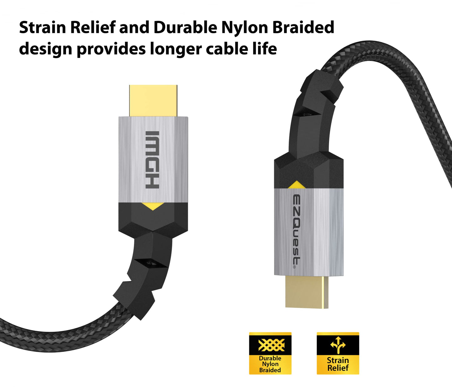 EZQuest Ultra High Speed HDMI 8K 60Hz Cable Parent (2.2 Meter)