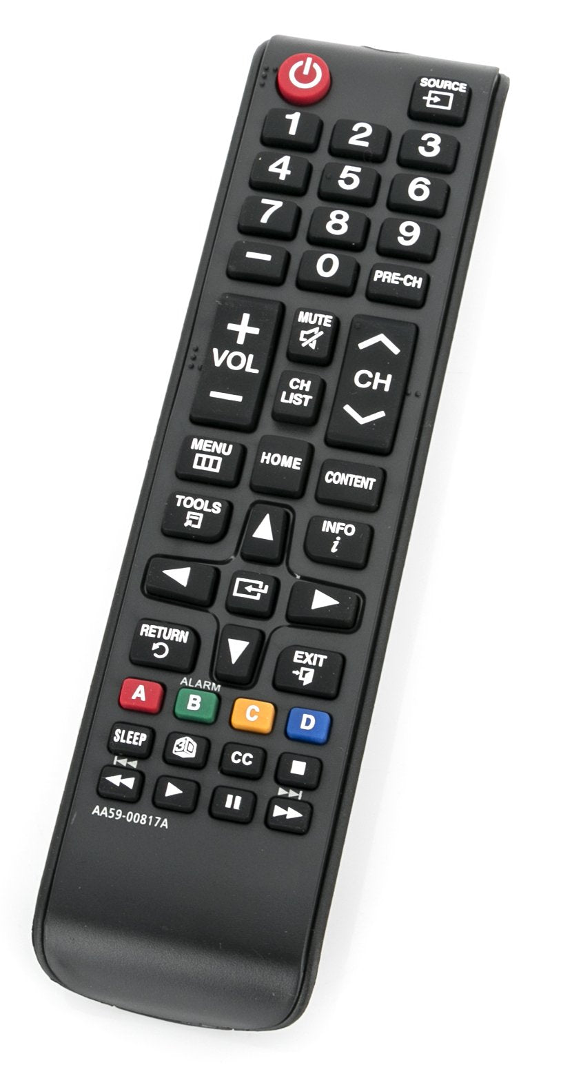 Remote Control Replacement AA59-00817A fit for Samsung TV HG24ND470AF HG46NB890XF HG32NE460S HG40NE477S HG43NE478S HG43NE460S HG50NE460S HG50NE478S