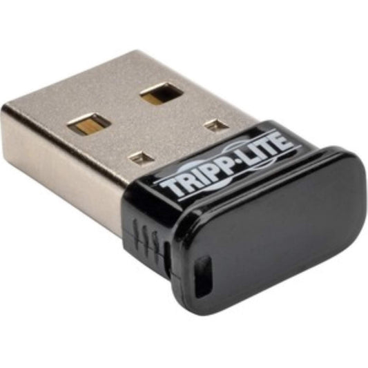 Tripp Lite Mini Bluetooth USB Adapter 4.0 (Class 1), Up to 164ft Range, 7 Devices (U261-001-BT4)
