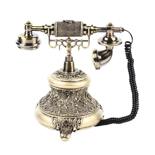 Vintage Phone for Home Office,Landline Telephone Old Fashion Antique Phone with Volume Controllable, Classic Old School Telephones for Home Office