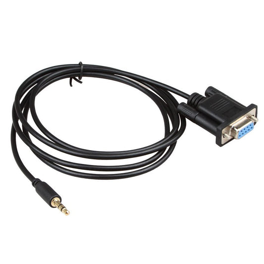 Relper Lineso DB9Pin Female to DC3.5mm Serial Cable-6 Feet Black