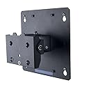 RackSolutions Universal Monitor Wall Mount with Pan/Tilt - Adjustable, VESA-Compatible Wall Mount for Monitors