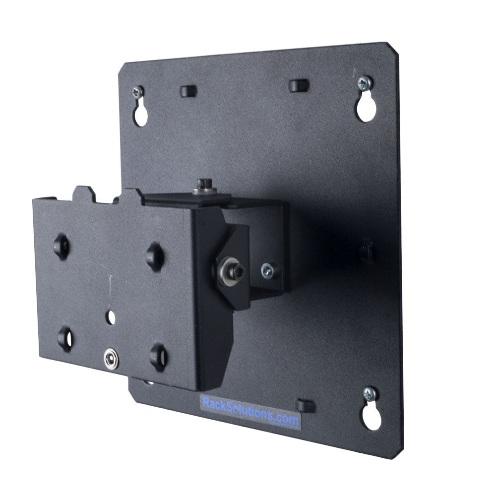 RackSolutions Universal Monitor Wall Mount with Pan/Tilt - Adjustable, VESA-Compatible Wall Mount for Monitors
