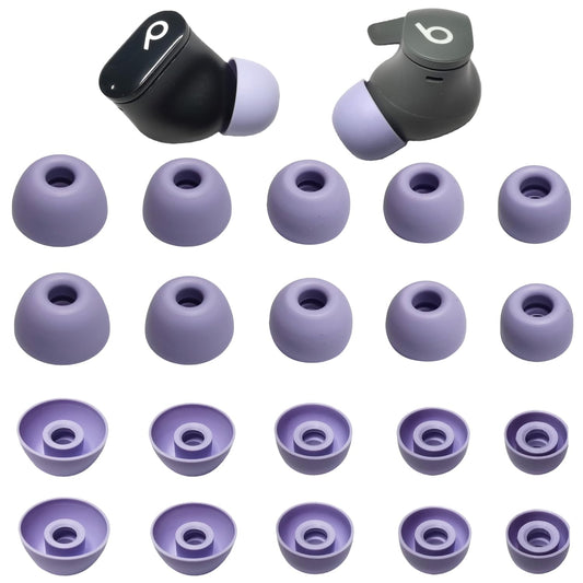 Silicone Ear Tips for Beats Earbuds | Replacement Tips for Beats Fit Pro/Studio Buds/Solo Buds/Powerbeats Pro 2 Earbud, 10 Pairs (5 Sizes