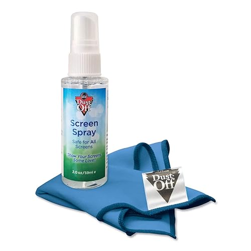 Dust-Off Laptop Computer Cleaning Kit, 50 Ml Spray/Microfiber Cloth
