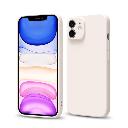 Svanove Svaove for iPhone 15 Phone Case Liquid Silicone, Thin Ultra Slim Minimalist Phone Cover, Girly Cute Plain Bright Solid Color Matte Soft Rubber