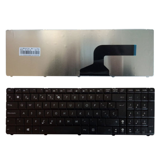 Laptop Replacement Keyboard Fit Asus X52J X52F X52D X54C X54L X55U X55V X55A X55C X75A X75S X75U X75V X66W Spanish Layout