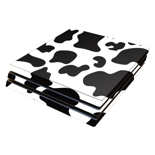 MightySkins Skin Compatible with Sony PS4 Pro Console - Cow Print | Protective, Durable, and Unique Vinyl Decal wrap Cover | Easy to Apply, Remove