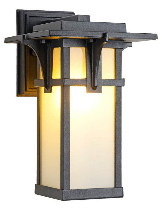 EERU Porch Lights Wall Mount Outdoor Wall Lantern Waterproof Aluminum with Frosted Glass Exterior Light Fixtures Modern Classic Outdoor Wall Lights