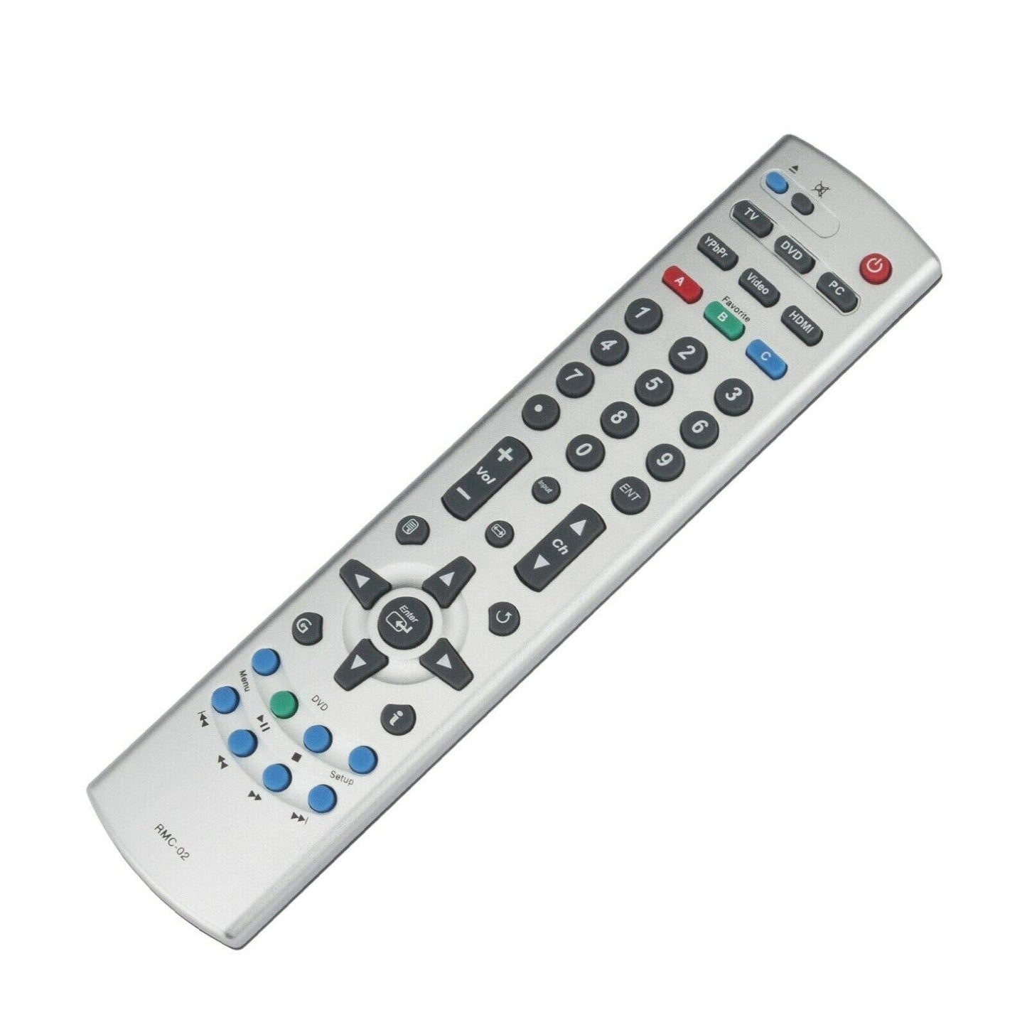 New RMC-02 Replace Remote Control for Westinghouse TV DVD VK-40F580D SK-26H570D WMT-9961