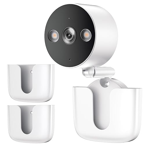 Dukoyb No Drilling Tapo Camera Mount,Compatible with Tapo Link Camera C120,Adhesive Mounting Holder,Easy to Install for TP Link Indoor/Outdoor