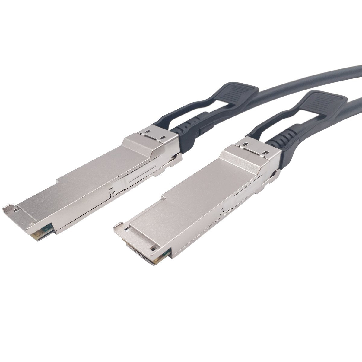 Wiitek 2M QSFP+ DAC Twinax Cable, 40GbE QSFP+ Direct Attach Copper Cable,30AWG Black, for Cisco QSFP-H40G-CU2M, Dell, Ubiquiti, D-Link, Juniper
