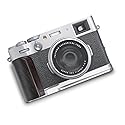 Iborrys L-Shaped Camera Handle ?Compatible with FUJIFILM X100VI Camera ?Precious Vintage Solid Wood Camera Grip | Handcrafted by Experienced Artisans