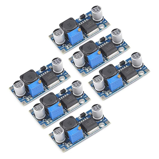Queta 6 Pieces LM2596s DC to DC Buck Converter Step Down Voltage Regulator Power Module 3.2-40V to 1.25-35V 3A High Efficiency DC Voltage Stabilizer…
