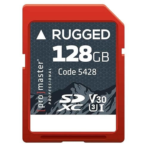 ProMaster SDXC 128GB Rugged™ Memory Card UHS-I, (Model 5428)