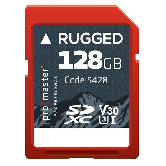 ProMaster SDXC 128GB Rugged™ Memory Card UHS-I, (Model 5428)