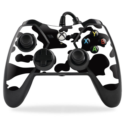 MightySkins Skin Compatible with PowerA Pro Ex Xbox One Controller case wrap Cover Sticker Skins Cow Print