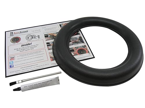 Speaker Foam Repair Kit Fits JL Audio 12W7, 12W7-3, 12W7AE-3, Fathom F-112 Subwoofer, FSK-12JL-W7-1 (Single)