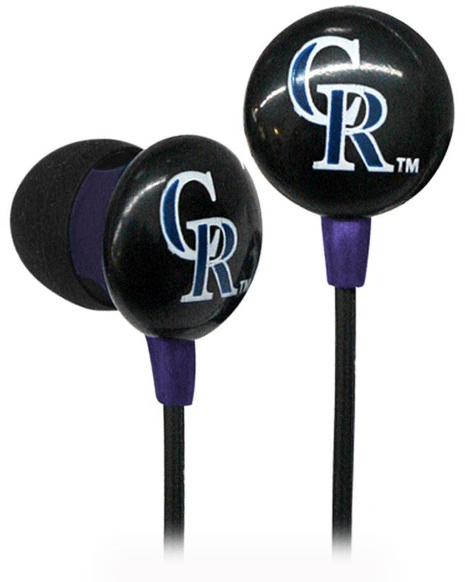 iHip MLB Colorado Rockies Ear Phones