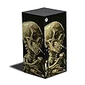 Mighty Skins Skin Compatible with Xbox Series X - Skull with Cigarette | Protective, Durable, and Unique Vinyl Decal wrap Cover | Easy to Apply | Made