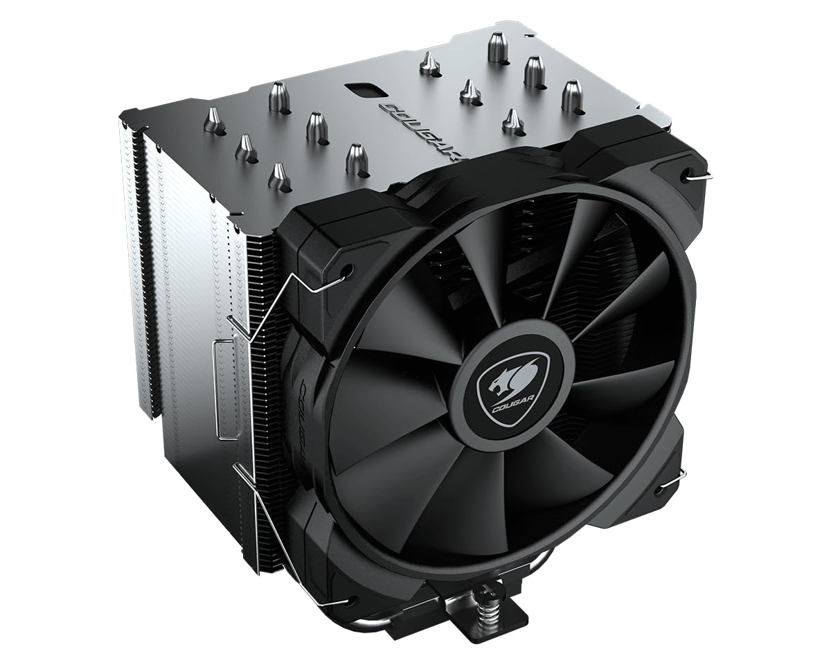 Cougar Forza Premium Air Cooler Series,120mm 2000 RPM, high-Performance Fans, Ultra-Silent Operation,Extremely Cooling (Forza 85 Essential)