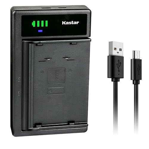 Kastar LTD2 USB NP-77H Battery Charger Compatible with Sony CCD-FX300E CCD-FX310 CCD-FX311 CCD-FX320 CCD-FX330 CCD-FX340 CCD-FX400 CCD-FX400E