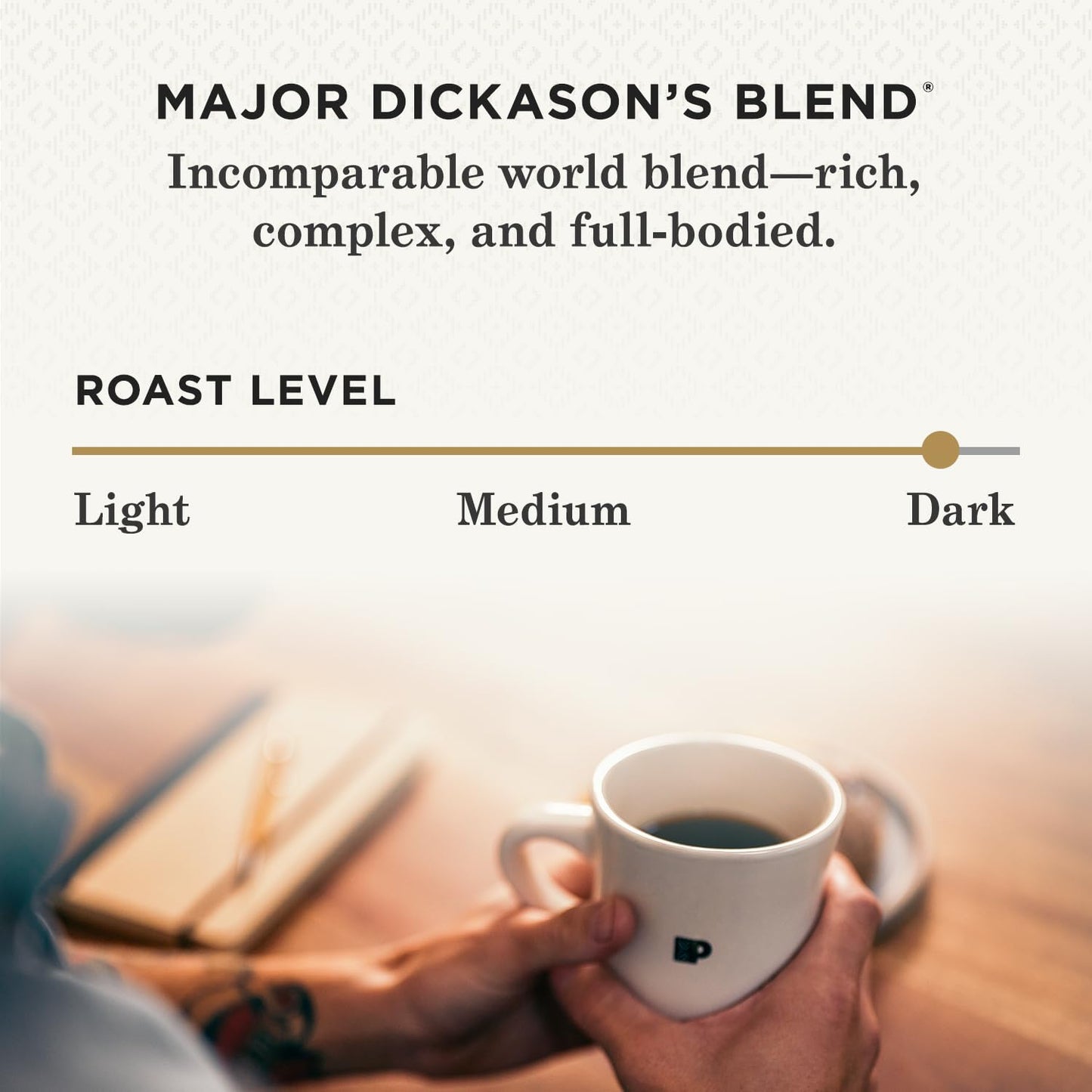Peet's Coffee, Dark Roast Keurig K-Cup Pods, 100% Arabica Coffee - Major Dickason's Blend 75 Count (1 Box of 75 Pods)