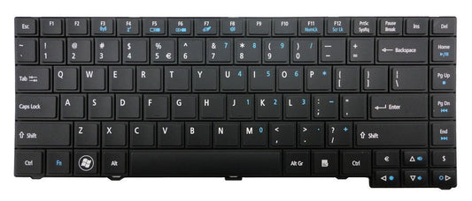 New Laptop Keyboard US Layout Black Color Replacement for Acer TravelMate P243-M P243-MG P633-M P633-V Part Numbers: KB.I140A.350 NSK-AY1PW 9ZN6HPW11D