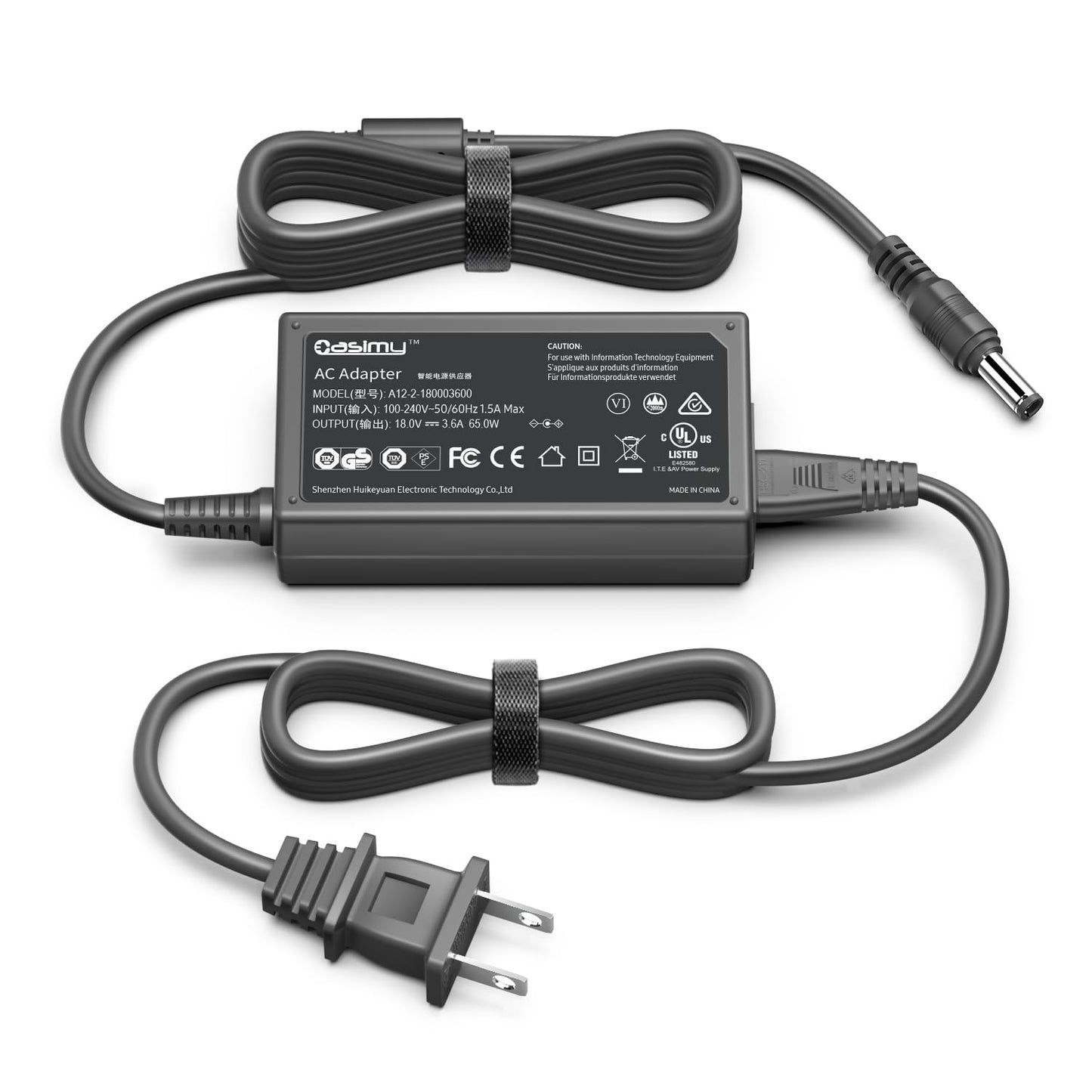 CASIMY 18V AC Adapter Charger Compatible with Beats by Dr Dre Beatbox Portable Wireless High Performance HD Speaker System BSC60180333 DYS602-180360W…