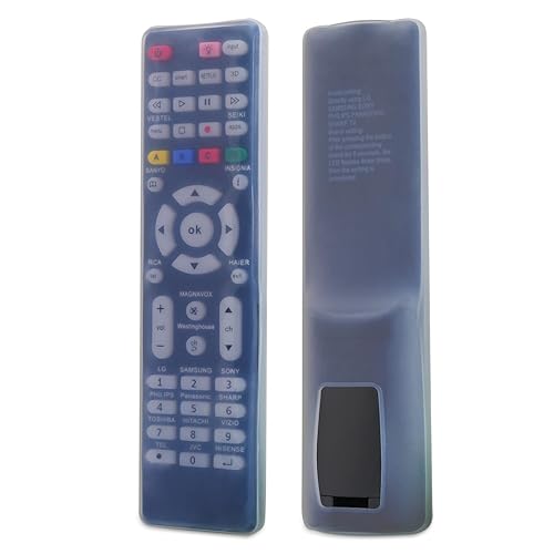 JCMOYUTY for Acoyer SRP9232D GE Uiversal Remote Cover, Case for Magnavox, RCA, JVC, TCL, Westinghouse, Philips, Panasonic, Hitachi, Hisense, Seiki