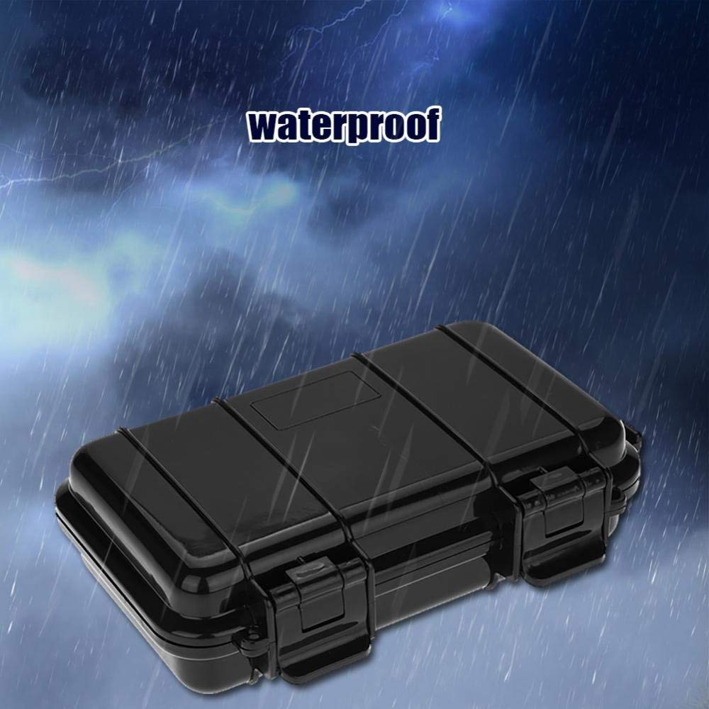 Eboxer Protective Case, Outdoor Shockproof Storage Case with Sponge for Loading Smartphone Hard Drive and Other Small Electronic Devices (A)